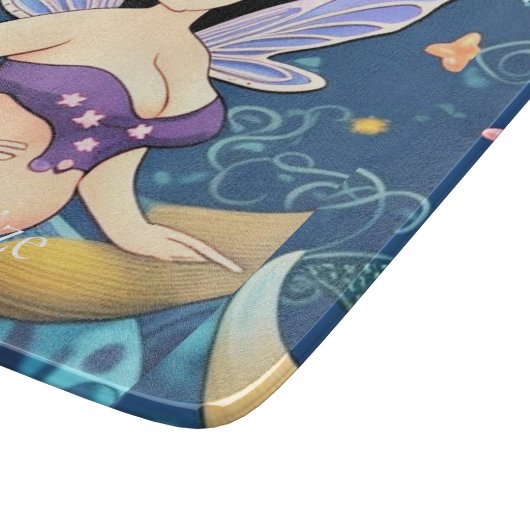 Vollbildliche Fairy Goddess Thunder_Cove Schneidebrett (Ecke)