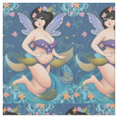 Vollbildliche Fairy Goddess Thunder_Cove Stoff (Nahaufnahme)