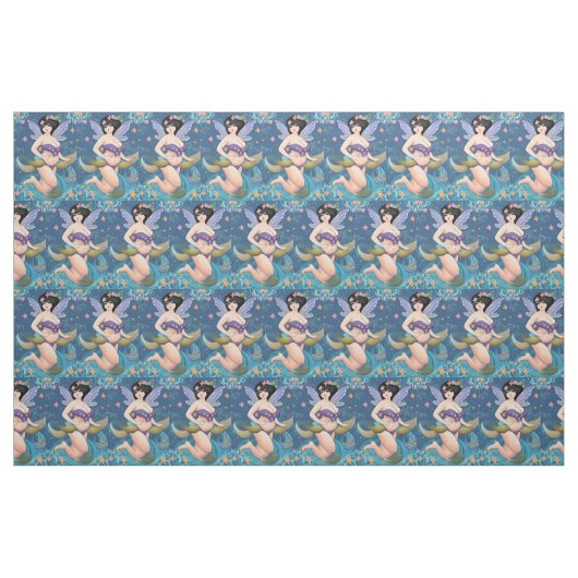 Vollbildliche Fairy Goddess Thunder_Cove Stoff (Fat Quarter (45,7 x 55,9 cm))