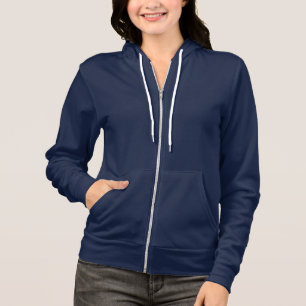 Vollblut für Frauen in der Marine Hoodie