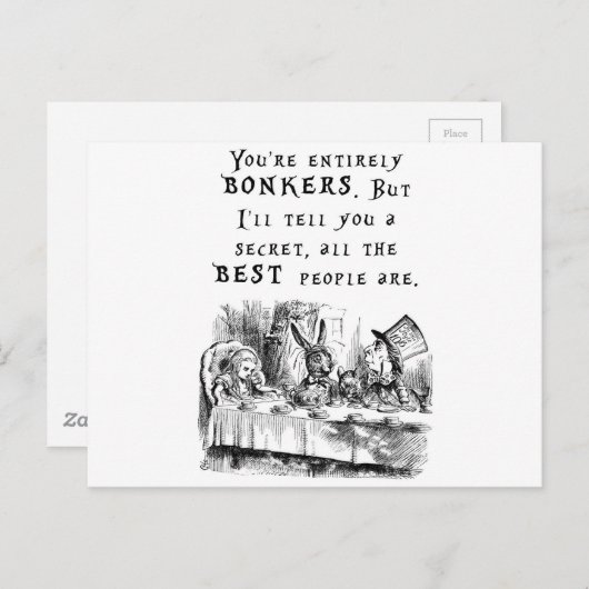 Vollblutknochen A4 Postkarte (Vorne/Hinten)