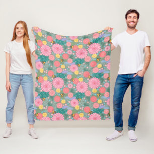 Vollblutpapier zum Geburtstag Fleecedecke