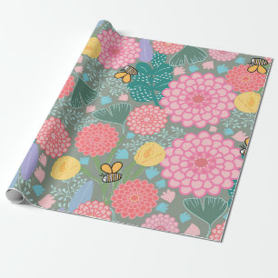 Vollblutpapier zum Geburtstag Geschenkpapier