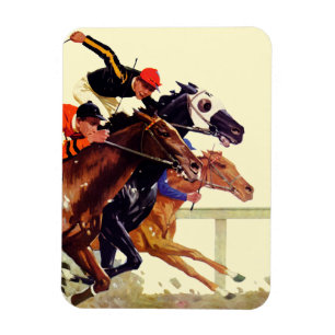 Vollblutrennen Magnet