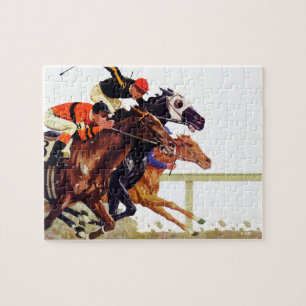 Vollblutrennen Puzzle