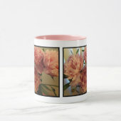 Vollblutrosa-Peonies-Tasse Tasse (Zentrum)