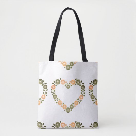 Volldrucktasche für Herz-Schulter Tasche (Vorderseite)