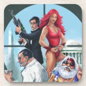 Volle Asyl-Korken-Untersetzer Untersetzer (Vorderseite)