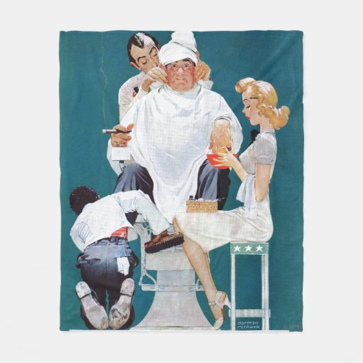 Volle Behandlung Fleecedecke (Vorderseite)