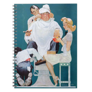 Volle Behandlung Notizblock