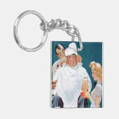 Volle Behandlung Schlüsselanhänger (Vorderseite links)