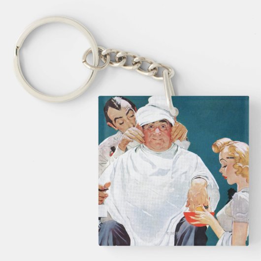 Volle Behandlung Schlüsselanhänger (Vorderseite)