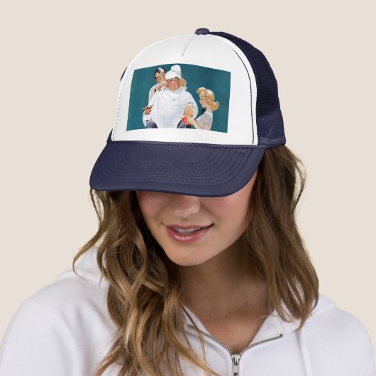 Volle Behandlung Truckerkappe (Beispiel)