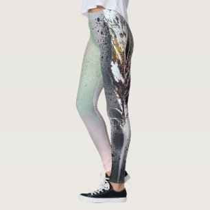 Volle Bein-Feder-Leggings Leggings