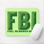 Volle Blooded Iren Mousepad (Mit Mouse)