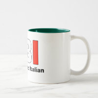 Volle Blooded italienische große Papa-Tasse FBI
