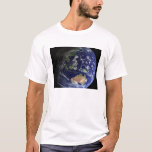 Volle Erde vom Raum, der Australien zeigt T-Shirt