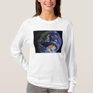 Volle Erde vom Raum, der Australien zeigt T-Shirt