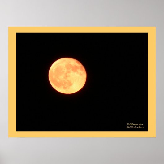Volle Ernte Moon Poster (Vorne)