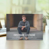 Volle Foto Graduation Party - minimaler Typ Einladung