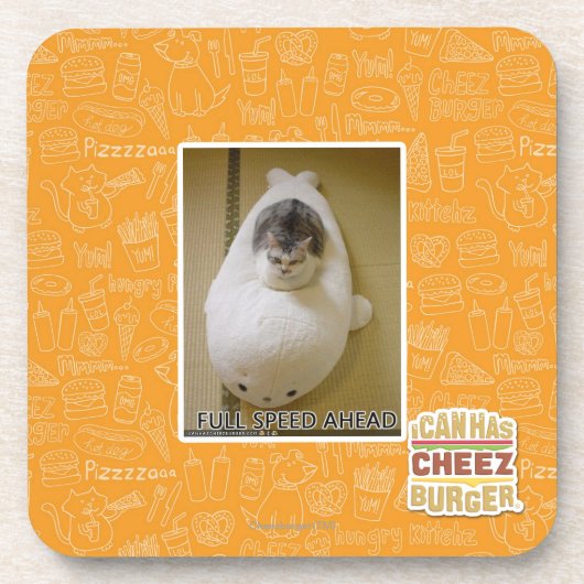 Volle Geschwindigkeit voran Untersetzer (Vorderseite)