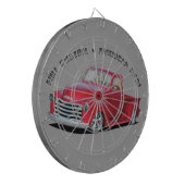 Volle Gewohnheit Dartscheibe (Vorderseite Links)