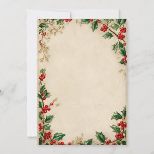 Volle Grenze zwischen Holly Garland Einladung