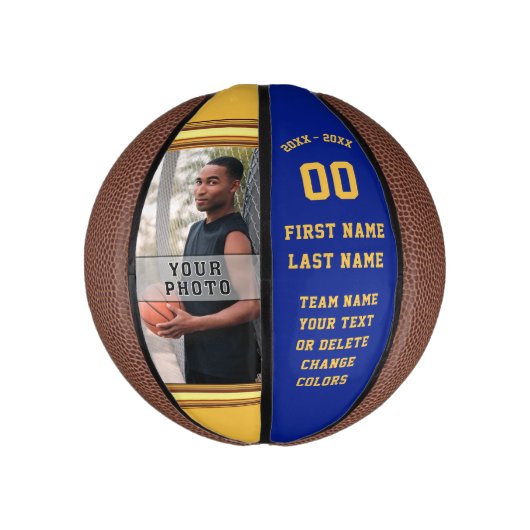 VOLLE Größe oder kundenspezifische MINI Basketball (Vertikal)