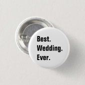 Volle kundengerechte Hochzeits-Knöpfe Button (Vorne & Hinten)