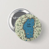 Volle Lake- Tahoebereichs-Karte Button (Vorne & Hinten)
