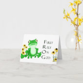 Volle Rely- Notecards Karte (Gelbe Blume)