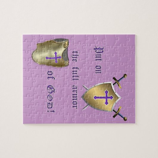 Volle Rüstung des Gottes Puzzle (Horizontal)