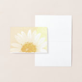 Volle Sonnenblume Folienkarte (Anzeige)