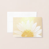 Volle Sonnenblume Folienkarte (Vorderseite mit Umschlag)