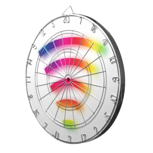 Volle Stärke WIFI Dartscheibe (Vorderseite rechts)
