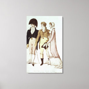 Volle und halb volle Kleider für April Leinwanddruck