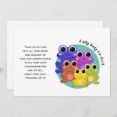 Volle Verlass auf die Christliche Ermutigung von G (Vorne/Hinten)