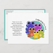 Volle Verlass auf die Christliche Ermutigung von G Postkarte (Vorne/Hinten)