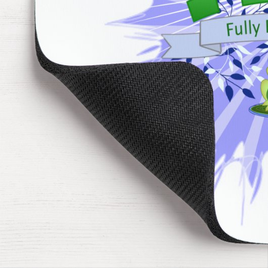 Volle Verlass auf Gott Mousepad (Ecke)