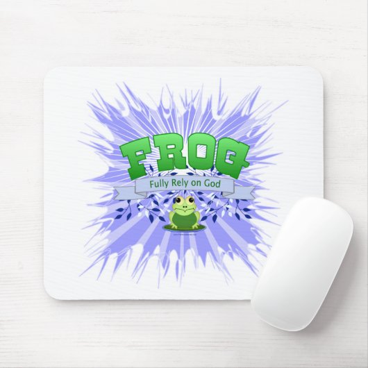 Volle Verlass auf Gott Mousepad (Mit Mouse)