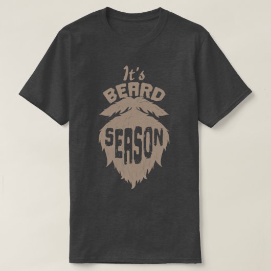 Voller Bart in der Saison T-Shirt (Design vorne)
