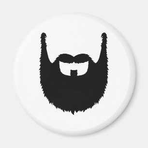Voller Bart Magnet