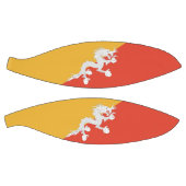 Voller Basketball mit Flagge Bhutans (Panele)