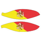 Voller Basketball mit Flagge Siziliens, Italien (Panele)