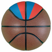 Voller Basketball mit Flagge von Kansas City (Rechts)