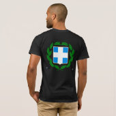 VOLLER BLOODED GRIECHE T-Shirt (Schwarz voll)