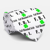 Voller Blooded Iren-Klee FBI Krawatte (Gerollt)