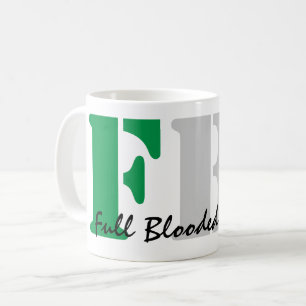 Voller Blooded Italiener FBI Kaffeetasse