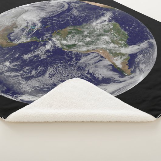 Voller Erde mit einem mächtigen Wintersturm. Sherpadecke (3/4)