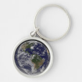 Voller Erde mit Hurrikan Irene an der Ostküste. Schlüsselanhänger (Vorne)